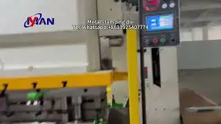 Yanman auto precision stamping die,cabinet hinge stamping mold #precisionengineering #precisionmold