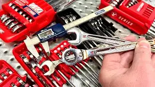 Dirt Cheap! - CRAFTSMAN V-SERIES Combination Ratchet Wrench Set, SAE & MM, 8 Piece (CMMT87375V)