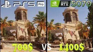 |4K60| RTX 5070 vs PS5 PRO | Quality Difference SBS | ACM |