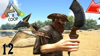 CHASSE À LA MACHETTE ! | ARK COOP: Primitive Plus ! #Ep12