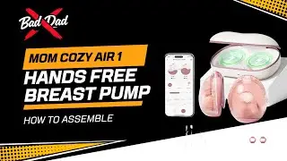 How to Assemble the Momcozy Air 1 Hands-Free Breast Pump | Dad Tested How-To Guide