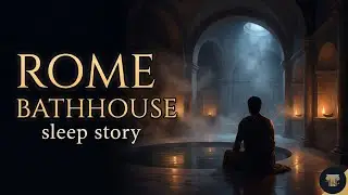 Inside the Roman Baths at Night | A Gentle Story for Sleep