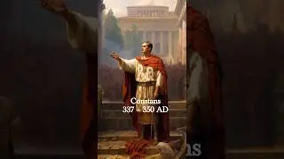 Emperor Constans and the Struggle for Western Rome | Constans 337 - 350 AD | #ancientrome #history