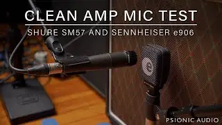Тест микрофона Clean Amp | Shure SM57 и Sennheiser e906