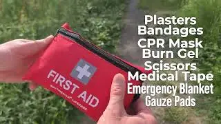 Mini First Aid Kit for Travel, Holidays, Hiking & Home | Vitaverus