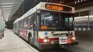 CTA On Board Riding 2008 New Flyer DE60LF Bus 4026 on Route 151 Sheridan to Devon/Clark
