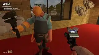 How to make a ragdoll hold a prop [Garry's Mod tutorial]