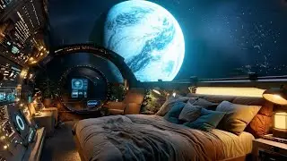 8 Hour Galactic Treasure Hunting Journey | Through Luminous Nebula | Space Ambient Sleep Music [4K