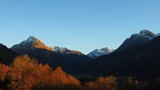 Bregenzerwald Wanderung: Mittagsfluh mit Bengath Kapelle von Au (Argenstein) aus