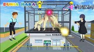Thing Wednesday Raksasa Dikurung Polisi 😱 | Yuta Mio Panik Wednesday balas Dendam | Part 2 | Sakura