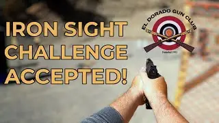 El Dorado Gun Club Defensive Pistol August 2023 IDPA Match - Iron Sight Challenge Accepted