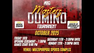 Masters Domino Tournament Day #1