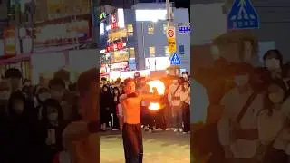 Ep.12: Fire Show at Busan #fireshow #busan #nightlife #southkorea