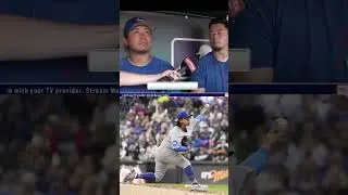 Shota Imanaga caught up with Lars Nootbaar before game vs. Cardinals😂