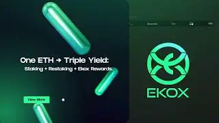 Ekox: Next-Gen Restaking Protocol