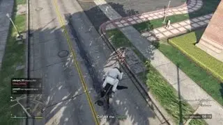 Flipping Oppressor MK2 In Grand Theft Auto V Online