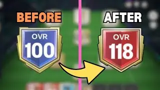 How To Upgrade Your Team OVR Team To 118 | Fc Mobile