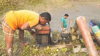 😮New Style Sallow Machine start😱  | Chalo Machine water pump start challenge 😮 |