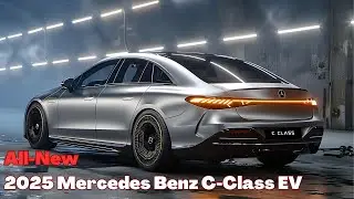 Абсолютно новый Mercedes Benz C Class EV 2025 года: представляем самый роскошный электромобиль!