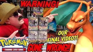 WARNING! POKEMON GONE WRONG! CARL ENDS OUR CHANNEL! MOST EPIC POKEMON CARD MOMENT CAUGHT ON CAMERA!
