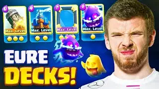 😫🤮Ich spiele die R&Auml;UDIGSTEN ZUSCHAUER DECKS ALLER ZEITEN&hellip; (100% widerlich) | Clash Royale Deutsch