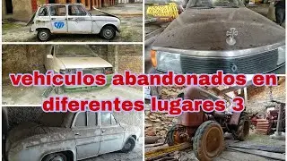 vehículos abandonados en diferentes lugares 3 - urbex 2024