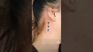 Angel Number Tattoo Ideas! 😍 #angelnumbers #111 #222 #333 #444 TikTok: livx0xo