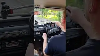 Austin Allegro start up and drive @