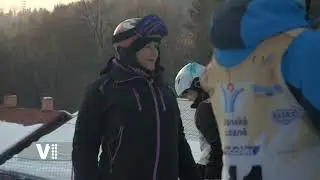 Na cest&aacute;ch Kr&aacute;lov&eacute;hradeck&yacute;m krajem,  lyžařsk&aacute; střediska Ole&scaron;nice v Orlick&yacute;ch hor&aacute;ch, zimn&iacute; are&aacute;l, V1
