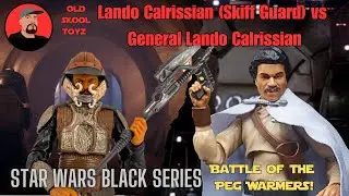 Star Wars Black Series Lando Calrissian vs General Lando Calrissian