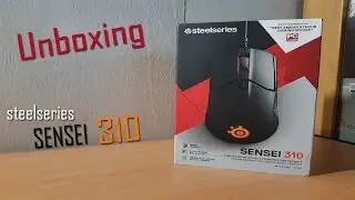Unboxing Steelseries Sensei 310