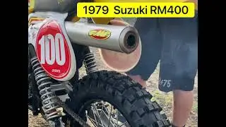 1979 RM400 vs 2021 RMZ450 vs 2004 RM125.. Suzuki Day