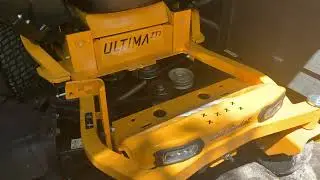 How to clean a 50 inch Cub Cadet zero turn or any mower!