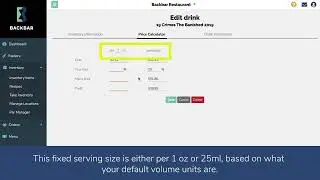 How to price drinks with our Drink Price Calculator - Backbar