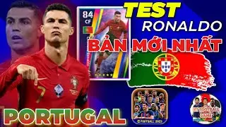 EFOOTBALL - PES MOBILE 23 | NT FOOTBALL GAME TEST C.RONALDO PORTUGAL BẢN MỚI NHẤT