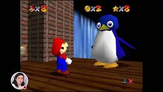 jugando Super Mario 64