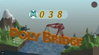 Poly Bridge ~038~ L&ouml;sung f&uuml;r 5-2: Edge Hugger