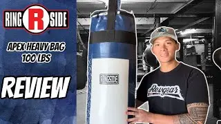 ОБЗОР 100-фунтового тяжелого мешка Ringside Apex. ХОРОШИЙ УНИВЕРСАЛЬНЫЙ СПОРТИВНЫЙ МЕШОК, НО Я ВСЕ ЕЩЕ ПРЕДПОЧИТАЮ МЯГКИЙ НАПОЛНИТЕЛЬ!