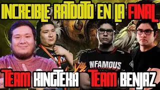 KINGTEKA vs BENJAZ [GAME FINAL]🔥😱INCREIBLE RATDOTO EN 70MIN TODO TRONO🔥😱- DOTA2
