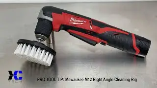 Milwaukee M12 3/8 Right Angle Cleaning Rig: An Awesome Addition To Your Detailing Toolset! (2415-20)