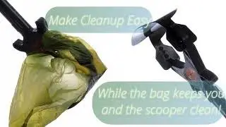 GoGo Stik ST Totally Clean Pooper Scooper for All Dogs and Dog Walking 