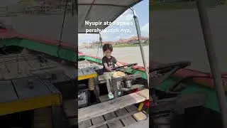 Naik perahu ketek, kemudi ketek #real #fyp #viralvideo