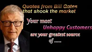 Bill Gates' Wisdom: Life Lessons, Motivation, and Billionaire Insights | English Quotes & Speeches