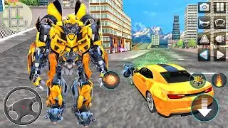 Jet Robot Car Transformation: Multiple Sport Cars Drive Simulator (2020) - Best Android GamePlay