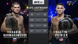 ЛЕГЕНДАРНЫЙ БОЙ | Хабиб Нурмагомедов vs  Дастин Порье | UFC 242