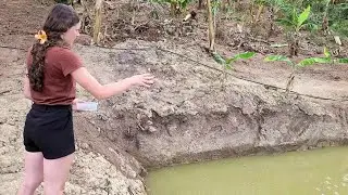 OLHA QUEM FOI DAR RAÇÃO AO PEIXES COMIGO + AJEITANDO A ÁGUA 