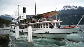 eine musikalische Sinfonie zum Abschied von Kapitän Mosimann auf dem Vierwaldstättersee