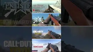 SVT-40 Comparison | COD WAW vs Enlisted vs COD WW2 vs COD Vanguard