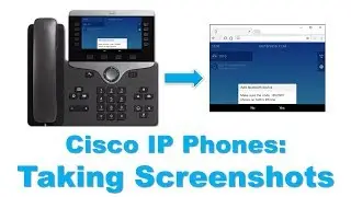 How To Take a Screenshot Of a Cisco IP Phone