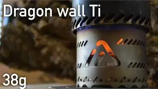 Ветрозащитный экран Dragon wall Ti Titanium